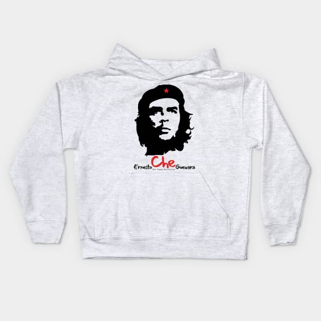 Ernesto Che Guevara Kids Hoodie by KewaleeTee